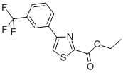 2-Thiazolecarboxylic  acid,4-[3-(trifluoromethyl)phenyl]-,ethyl  ester CAS#: 172848-59-8