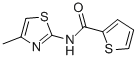 2-Thiophenecarboxamide,N-(4-methyl-2-thiazolyl)- CAS#: 333426-05-4