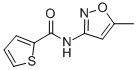 2-Thiophenecarboxamide,N-(5-methyl-3-isoxazolyl)- CAS#: 313516-31-3