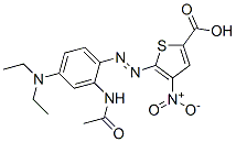 2-Thiophenecarboxylic  acid,  5-[[2-(acetylamino)-4-(diethylamino)phenyl]azo]-4-nitro-  (9CI) CAS#: 318267-18-4