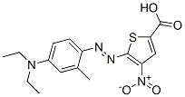 2-Thiophenecarboxylic  acid,  5-[[4-(diethylamino)-2-methylphenyl]azo]-4-nitro-  (9CI) CAS#: 318267-19-5