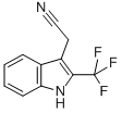 2-(Trifluoromethyl)-1H-indole-3-acetonitrile CAS#: 174907-40-5
