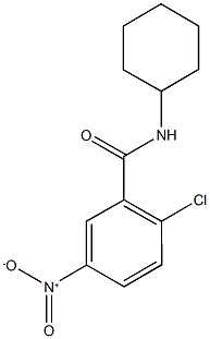 2-chloro-N-cyclohexyl-5-nitrobenzamide CAS#: 328259-17-2