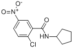 2-chloro-N-cyclopentyl-5-nitrobenzamide CAS#: 329939-84-6