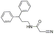 2-cyano-N-(3,3-diphenylpropyl)acetamide CAS#: 313392-60-8