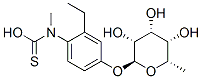 [[2-ethyl-4-[(2S,3R,4R,5S,6S)-3,4,5-trihydroxy-6-methyl-oxan-2-yl]oxy- phenyl]methylamino]methanethioic acid CAS#: 147821-49-6