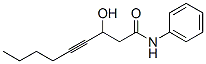 2-(hydroxy)-3-octyn carboxanilide CAS#: 149916-75-6