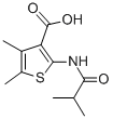 2-(isobutyrylamino)-4,5-dimethyl-3-thiophenecarboxylic acid CAS#: 312940-41-3