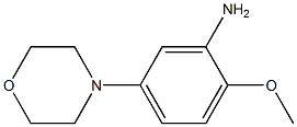 2-methoxy-5-morpholinoaniline CAS#: 383870-88-0