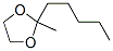 2-methyl-2-pentyl-1,3-dioxolane CAS#: 4352-95-8