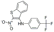 2-nitro-N-[4-(trifluoromethyl)phenyl]benzothiophen-3-amine CAS#: 149338-12-5