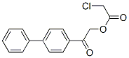 [2-oxo-2-(4-phenylphenyl)ethyl] 2-chloroacetate CAS#: 4376-28-7