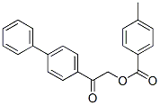 [2-oxo-2-(4-phenylphenyl)ethyl] 4-methylbenzoate CAS#: 4347-74-4