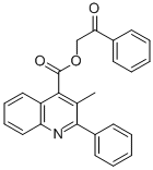 2-oxo-2-phenylethyl 3-methyl-2-phenyl-4-quinolinecarboxylate CAS#: 355421-90-8