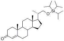 (20S)-21-[[Tris(isopropyll)silyl]oxy]-20-methyl-pregn-4-en-3-one CAS#: 356063-47-3