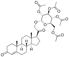 21-[(2,3,4,6-tetra-O-acetyl-alpha-D-glucopyranosyl)oxy]pregn-4-ene-3,20-dione CAS#: 41092-37-9