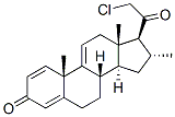 21-CHLORO-16-ALPHA-METHYLPREGNA-1,4,9(11)-TRIENE-3,20-DIONE CAS#: 151265-34-8