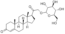 21-HYDROXY-4-PREGNENE-3,20-DIONE 21-GLUCOSIDE CAS#: 4319-56-6