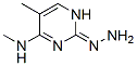 2(1H)-Pyrimidinone,5-methyl-4-(methylamino)-,hydrazone(9CI) CAS#: 329783-11-1