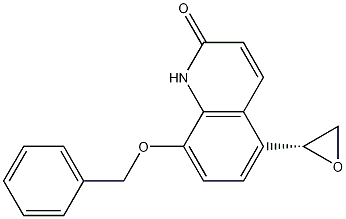 2(1H)-Quinolinone, 5-(2R)-oxiranyl-8-(phenylmethoxy)- CAS#: 173140-90-4