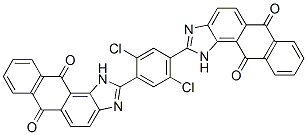 2,2'-(2,5-dichloro-1,4-phenylene)bis(1H-anthra[1,2-d]imidazole-6,11-dione) CAS#: 40783-05-9