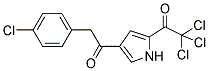 2,2,2-TRICHLORO-1-(4-[2-(4-CHLOROPHENYL)ACETYL]-1H-PYRROL-2-YL)-1-ETHANONE CAS#: 338397-93-6