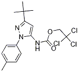 2,2,2-trichloroethyl 3-tert-butyl-1-(4-methylphenyl)-1H-pyrazol-5-ylcarbamate CAS#: 317806-87-4