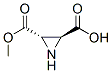 2,3-Aziridinedicarboxylicacid,monomethylester,(2S-trans)-(9CI) CAS#: 154632-87-8