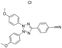 2,3-BIS(4-METHOXYPHENYL)-5-(4-CYANOPHENYL)TETRAZOLIUM CHLORIDE CAS#: 151390-91-9