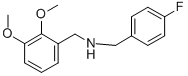 (2,3-DIMETHOXY-BENZYL)-(4-FLUORO-BENZYL)-AMINE CAS#: 355382-48-8