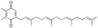 2,3-Dimethyl-5-[(2E,6E,10E)-3,7,11,15-tetramethyl-2,6,10,14-hexadecatetrenyl]-2,5-cyclohexadiene-1,4-dione CAS#: 4464-99-7