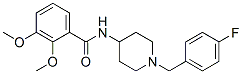 2,3-dimethoxy-N-(1-(4-fluorobenzyl)piperidin-4-yl)benzamide CAS#: 152128-14-8