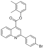 2,3-dimethylphenyl 2-(4-bromophenyl)-4-quinolinecarboxylate CAS#: 355433-76-0