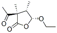 2(3H)-Furanone,3-acetyl-5-ethoxydihydro-3,4-dimethyl-,(3alpha,4alpha,5alpha)-(9CI) CAS#: 148840-18-0