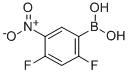2,4-DIFLUORO-5-NITROPHENYLBORONIC ACID CAS#: 325786-11-6