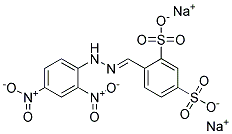 2,4-DISULFOBENZALDEHYDE-2',4'-DINITROPHENYLHYDRAZONE, DISODIUM SALT CAS#: 161617-43-2