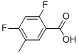 2,4-Difluoro-5-Methylbenzoic Acid CAS#: 367954-99-2
