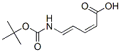 2,4-Pentadienoicacid,5-[[(1,1-dimethylethoxy)carbonyl]amino]-,(2Z,4E)-(9CI) CAS#: 324767-41-1