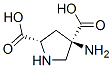2,4-Pyrrolidinedicarboxylicacid,4-amino-,(2S-cis)-(9CI) CAS#: 171336-79-1