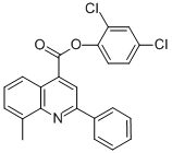 2,4-dichlorophenyl 8-methyl-2-phenyl-4-quinolinecarboxylate CAS#: 355421-43-1