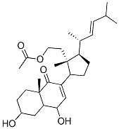 24-nor-9,11-seco-11-acetoxy-3,6-dihydroxycholest-7,22-dien-9-one CAS#: 147879-65-0