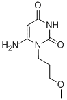 2,4(1H,3H)-PYRIMIDINEDIONE, 6-AMINO-1-(3-METHOXYPROPYL)- CAS#: 158893-39-1