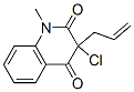 2,4(1H,3H)-Quinolinedione, 3-chloro-1-methyl-3-(2-propenyl)- (9CI) CAS#: 313071-33-9