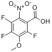2,4,5-TRIFLUORO-3-METHOXY-6-NITROBENZOIC ACID CAS#: 149707-41-5