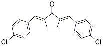 2,5-BIS[(4-CHLOROPHENYL)METHYLENE]CYCLOPENTANONE CAS#: 42019-88-5