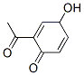 2,5-Cyclohexadien-1-one, 2-acetyl-4-hydroxy- (9CI) CAS#: 343864-52-8