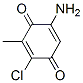 2,5-Cyclohexadiene-1,4-dione, 5-amino-2-chloro-3-methyl- CAS#: 351004-63-2