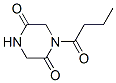 2,5-Piperazinedione,1-(1-oxobutyl)-(9CI) CAS#: 151079-67-3