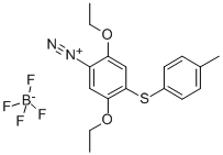 2,5-diethoxy-4-(p-tolylthio)benzenediazonium tetrafluoroborate CAS#: 41749-18-2