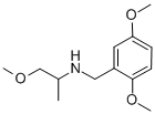 [(2,5-dimethoxyphenyl)methyl](1-methoxypropan-2-yl)amine CAS#: 356093-25-9